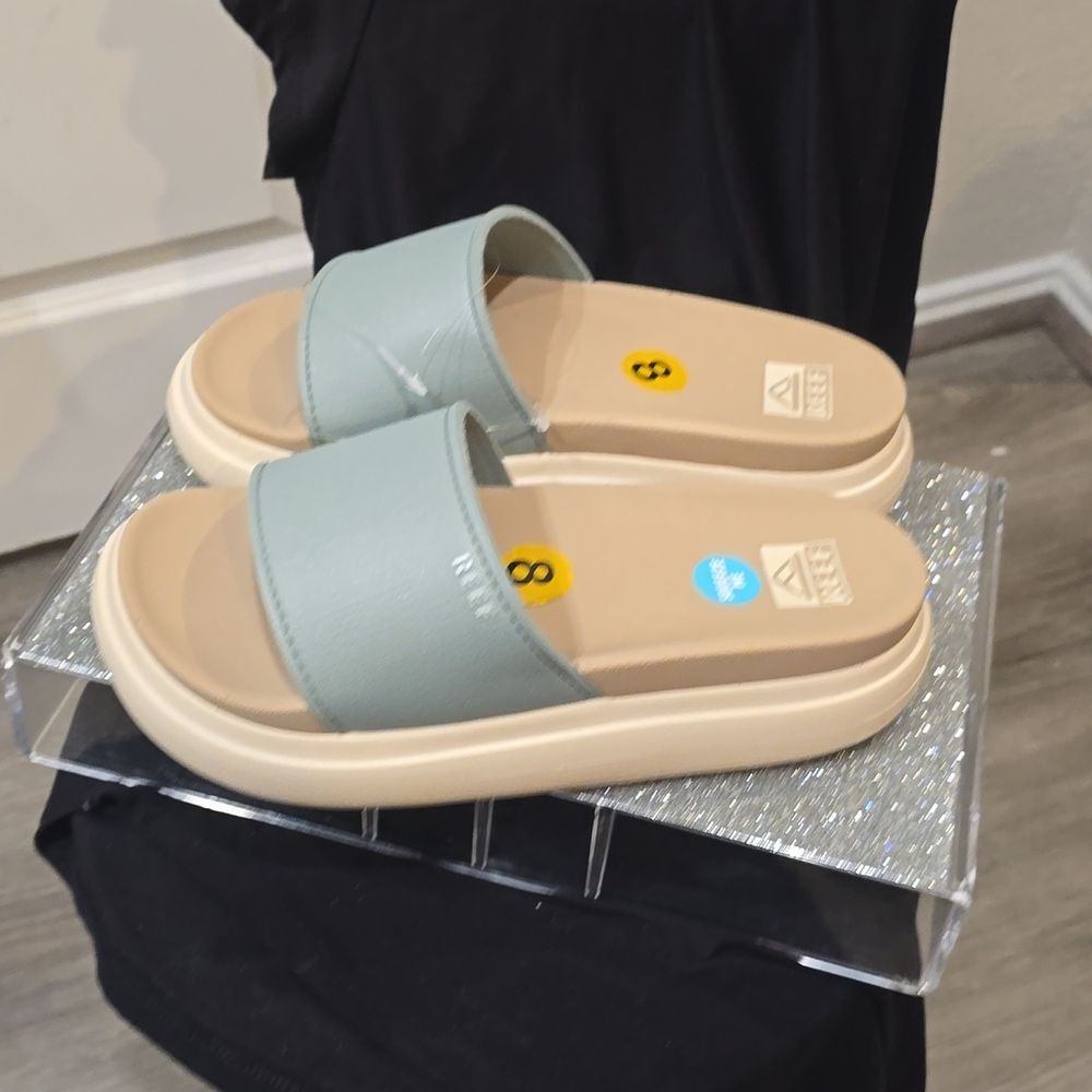 Reef Cushion Bondi Bay Slide Sandal- Frosty - Picture 11 of 14